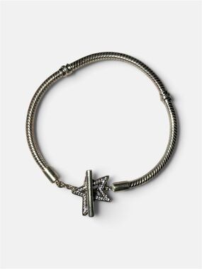 Pandora Silver Star Toggle Bracelet